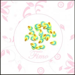 Fimo pávie pierko 20ks nr.20 Fimo