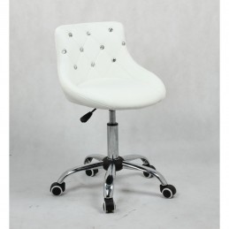Kozmetická stolička Elegance White  Kozmetické stoličky