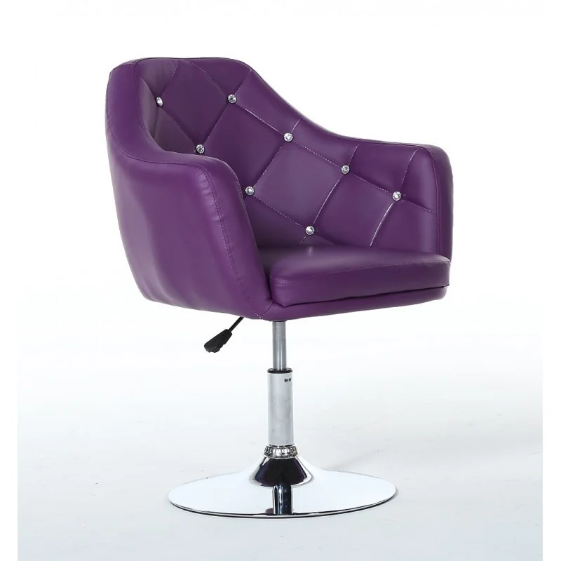 Kreslo Prestige Dark Violet Krystal Stoličky, lavičky do čakárne