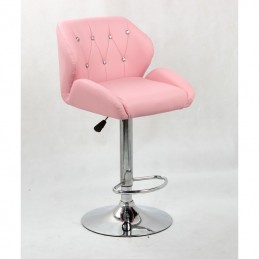 Barová stolička Vanesa Pink Barové stoličky