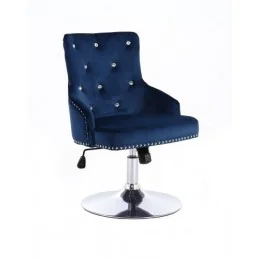 Kreslo Madeira Velur Dark Blue  Stoličky do čakárne