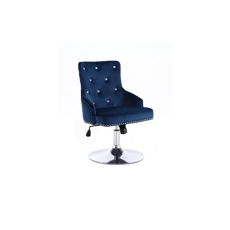 Kreslo Madeira Velur Dark Blue  Stoličky do čakárne