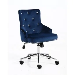 Kreslo Madeira Velur Dark Blue Kreslá, stoličky