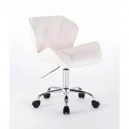 Kozmetická stollička Detail White  Kozmetické stoličky