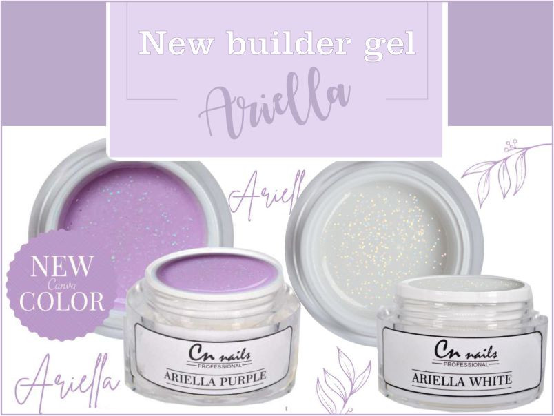 Ariella white, purple